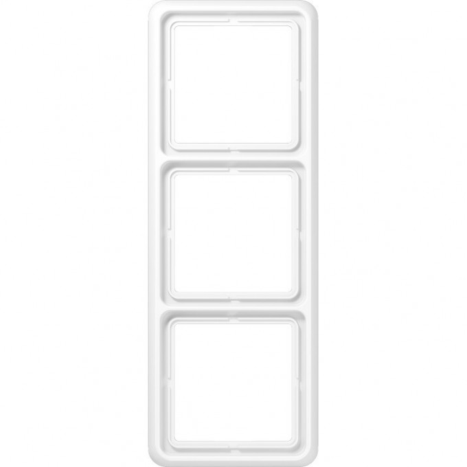Рамка 3 поста JUNG CD 500 белый CD583WW