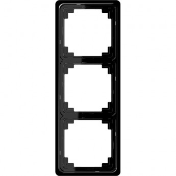 Рамка 3 поста JUNG CD 500 черный
