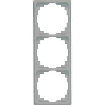 Рамка 3 поста JUNG CD 500 для инсталляции в кабельных каналах (серый)