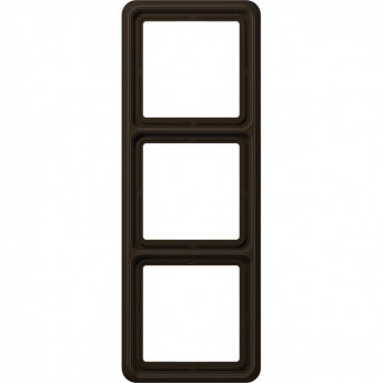 Рамка 3 поста JUNG CD 500 коричневый