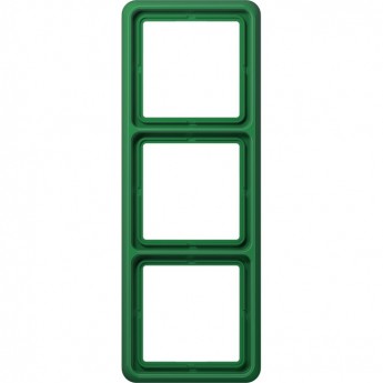 Рамка 3 поста JUNG CD 500 зеленый
