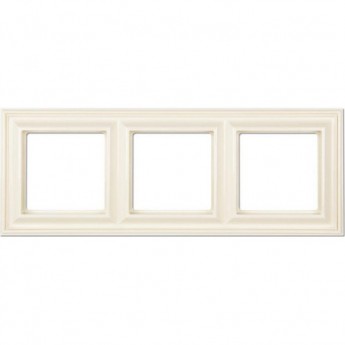Рамка 3 поста JUNG ECOPROFI DECO бежевый Рамка 3 поста JUNG ECOPROFI DECO бежевый