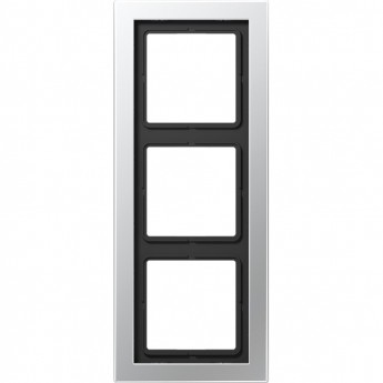 Рамка 3 поста JUNG LS DESIGN алюминий