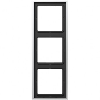 Рамка 3 поста JUNG LS METAL алюминий Рамка 3 поста JUNG LS METAL алюминий