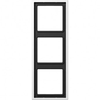 Рамка 3 поста JUNG LS METAL благородная сталь Рамка 3 поста JUNG LS METAL благородная сталь