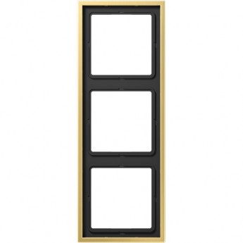 Рамка 3 поста JUNG LS METAL латунь Рамка 3 поста JUNG LS METAL латунь