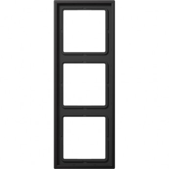 Рамка 3 поста JUNG LS METAL темный алюминий Рамка 3 поста JUNG LS METAL темный алюминий