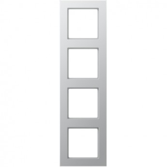 Рамка 4 поста JUNG A CREATION алюминий