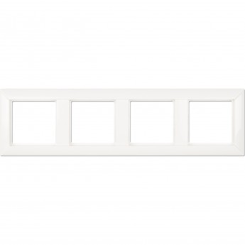 Рамка 4 поста JUNG ECO PROFI белый