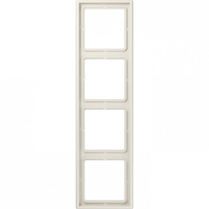 Рамка 4 поста JUNG LS 990 бежевый LS984W
