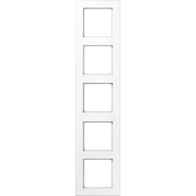Рамка 5 постов JUNG A CREATION полярно-белый AC585BFWW