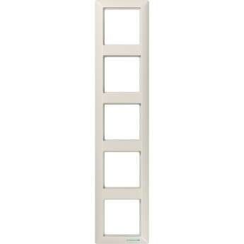 Рамка 5 постов JUNG AS 500 из дюропласта (слоновая кость)