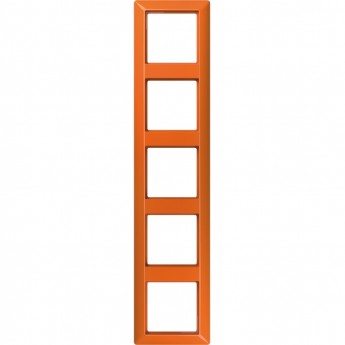 Рамка 5 постов JUNG AS 500 оранжевый