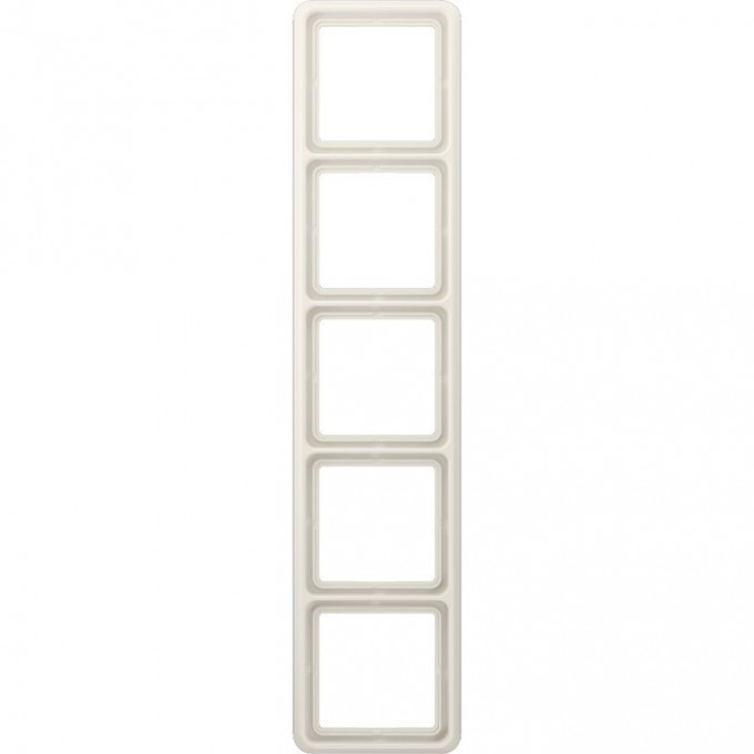 Рамка 5 постов JUNG CD 500 бежевый CD585W