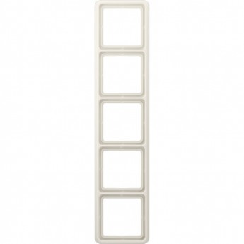 Рамка 5 постов JUNG CD 500 ударопрочная (бежевый)