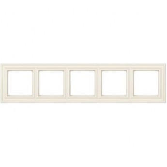 Рамка 5 постов JUNG ECO PROFI DECO бежевый