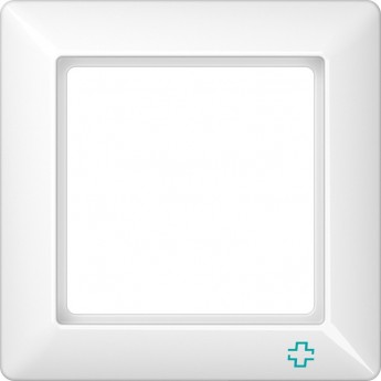 Рамка антибактериальная 1 пост JUNG AS 500 белый