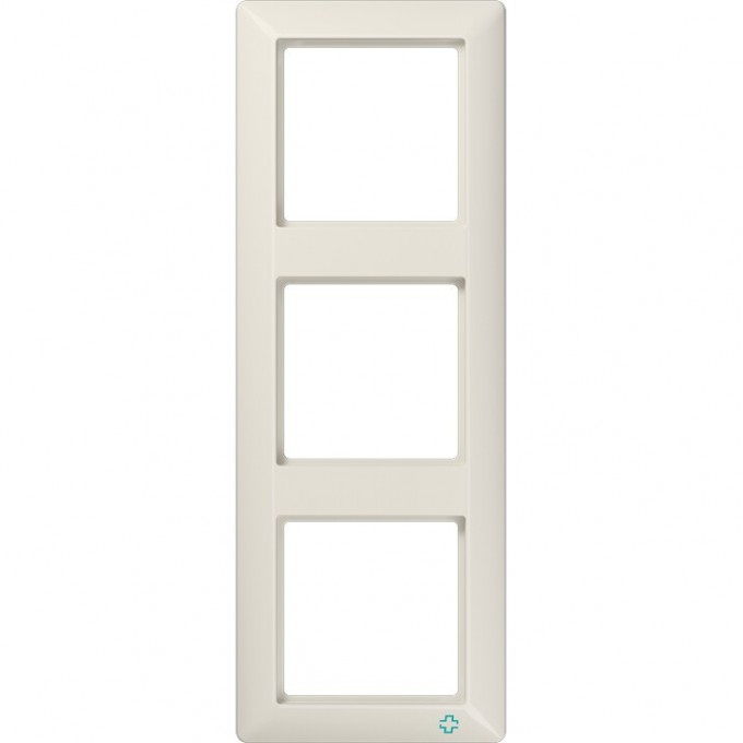 Рамка антибактериальная 3 поста JUNG AS 500 бежевый ABAS583N