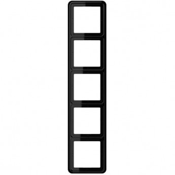 Рамка для вертикальной и горизонтальной установки JUNG CD585BR