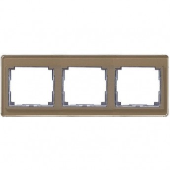 Рамка JUNG SL5830GB для горизонтальной установки, 3 поста