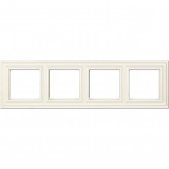 Рамка JUNG ECO PROFI STANDART 5-местная (слоновая кость)