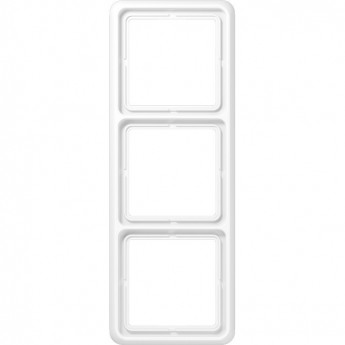 Рамка ударопрочная 3 поста JUNG CD 500 белый