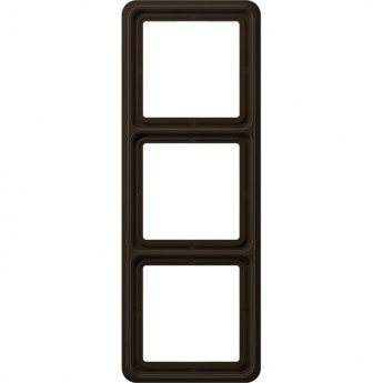 Рамка ударопрочная 3 поста JUNG CD 500 коричневый