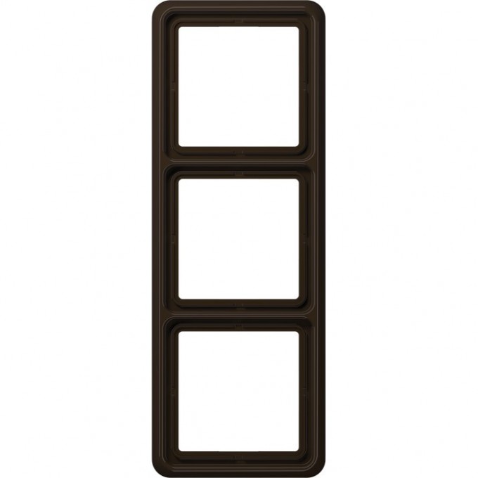 Рамка ударопрочная 3 поста JUNG CD 500 коричневый CD583WUBR