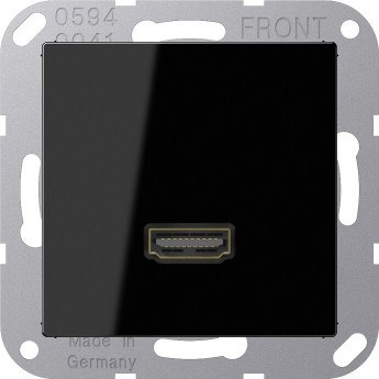 Розетка HDMI JUNG A 500 черный Розетка HDMI JUNG A 500 черный