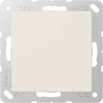 Розетка JUNG AS 500 с крышкой 2К+З 16 А 250В~ бежевый