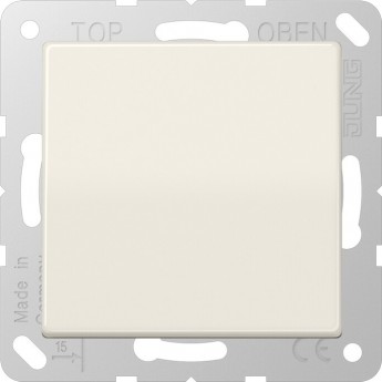 Розетка JUNG AS 500 со шторками и крышкой 2К+З 16 А 250В бежевый