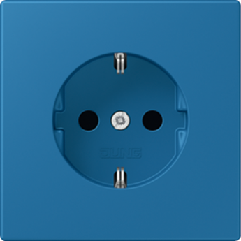 Розетка JUNG LC1520KI4320E SCHUKO® с защитой от детей; дюропласт; Les Couleurs® Le Corbusier