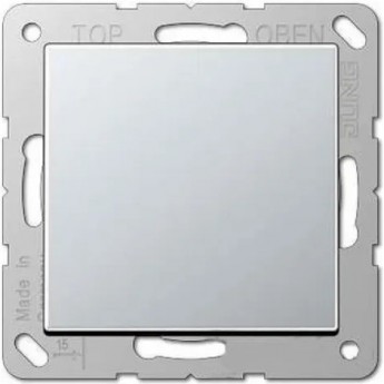 Розетка с крышкой JUNG ECO PROFI алюминий