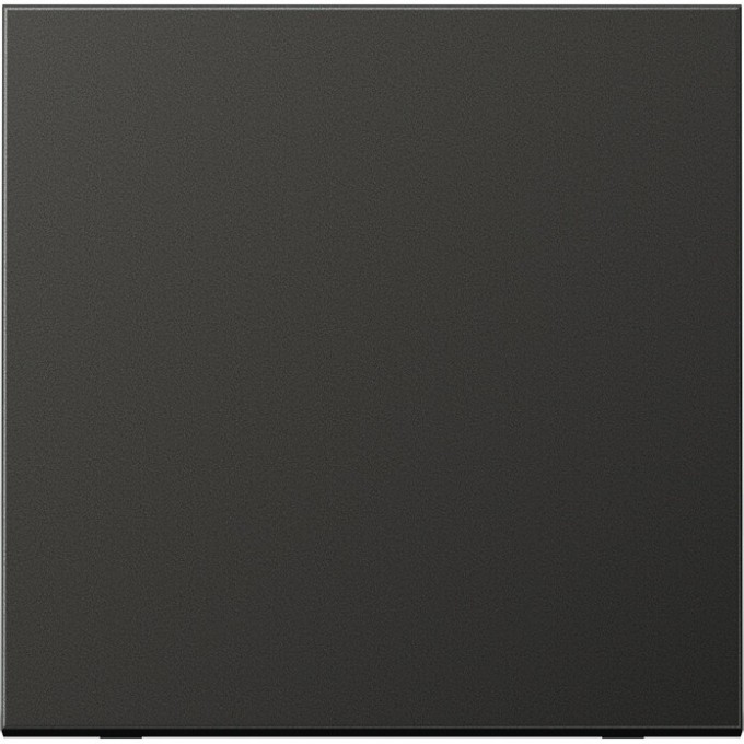 Розетка с крышкой JUNG LS METAL 2К+З 16 А 250В (антрацит) AL2520KLKIAN