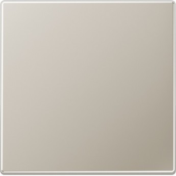 Розетка с заземлением JUNG LS METAL 2К+З 16A 250В (стальной)