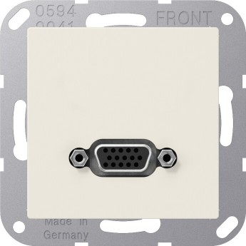 Розетка VGA JUNG A 500 бежевый Розетка VGA JUNG A 500 бежевый