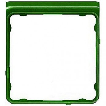 Внешняя рамка JUNG CD 500 зеленый металлик Внешняя рамка JUNG CD 500 зеленый металлик