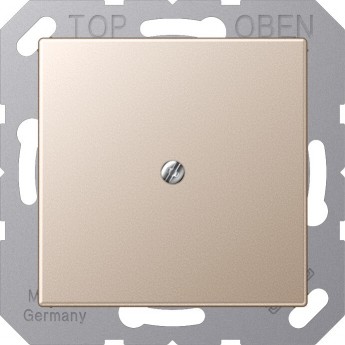 Вывод кабеля JUNG А500 шампань